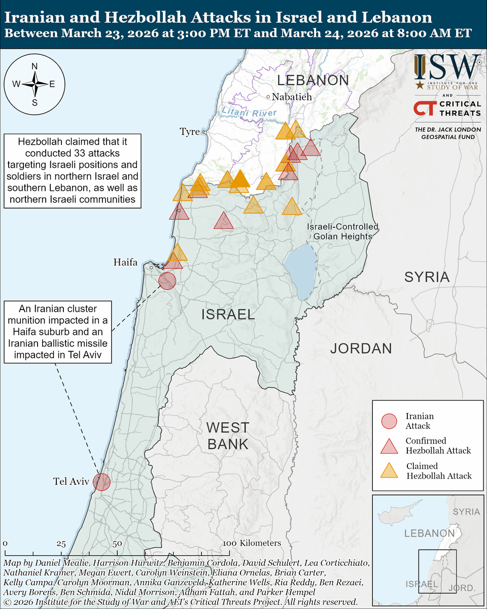 Institute for the Study of War tweet media