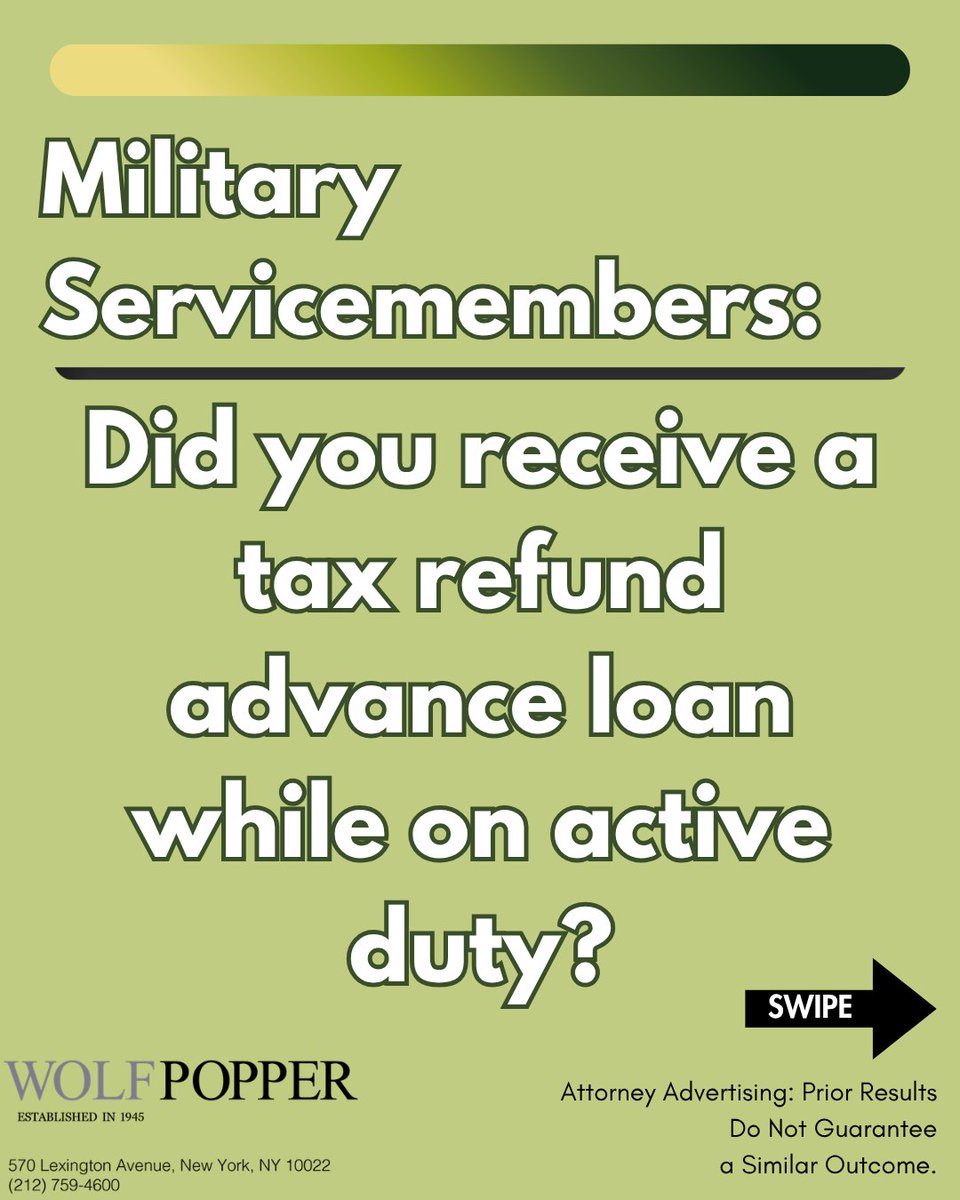 Wolf Popper LLP tweet media