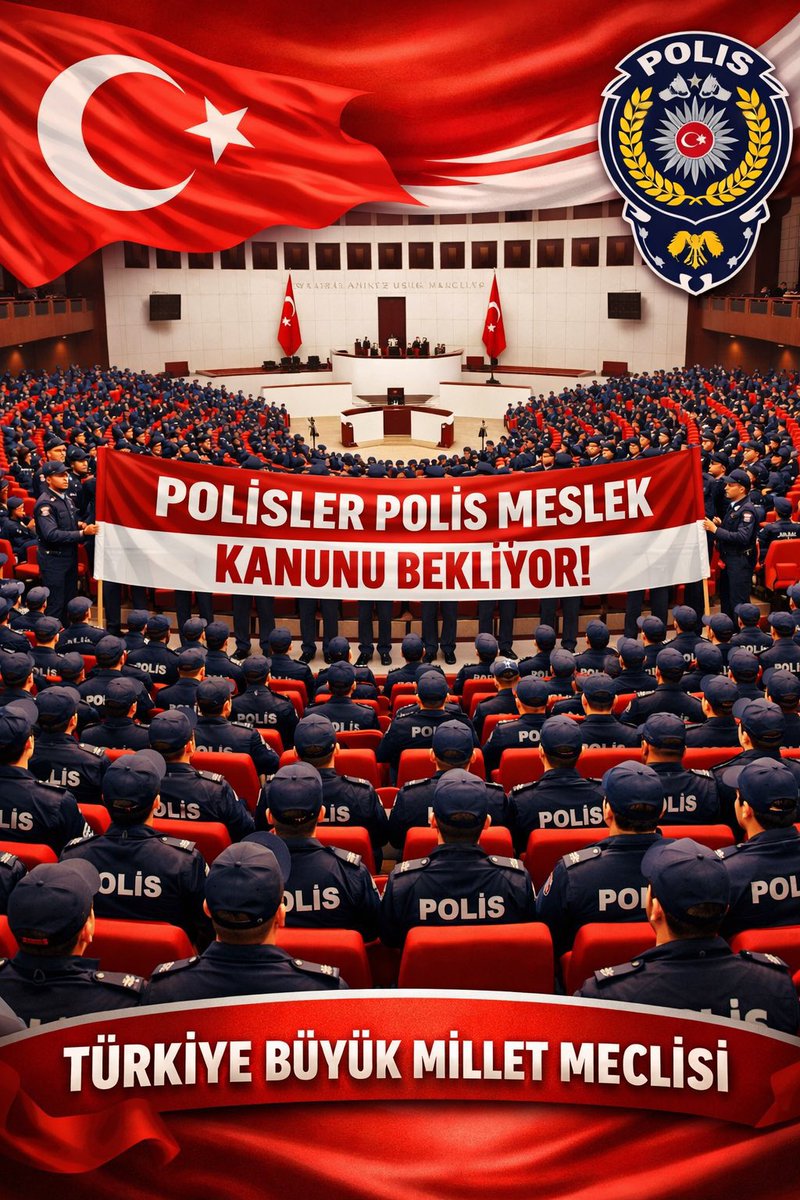 SancaktarSamet's tweet photo. En kısa zamanda 

Çağımızın şartlarına uygun. 
Toplumun yapısına uygun. 
Polisi koruyan görevini rahatça yapmasına zemin hazırlayan bir meslek kanunu istiyoruz 
@mustafaciftcitr 
 #PolisinMeslekKanunu https://t.co/VRD0YT0jqT