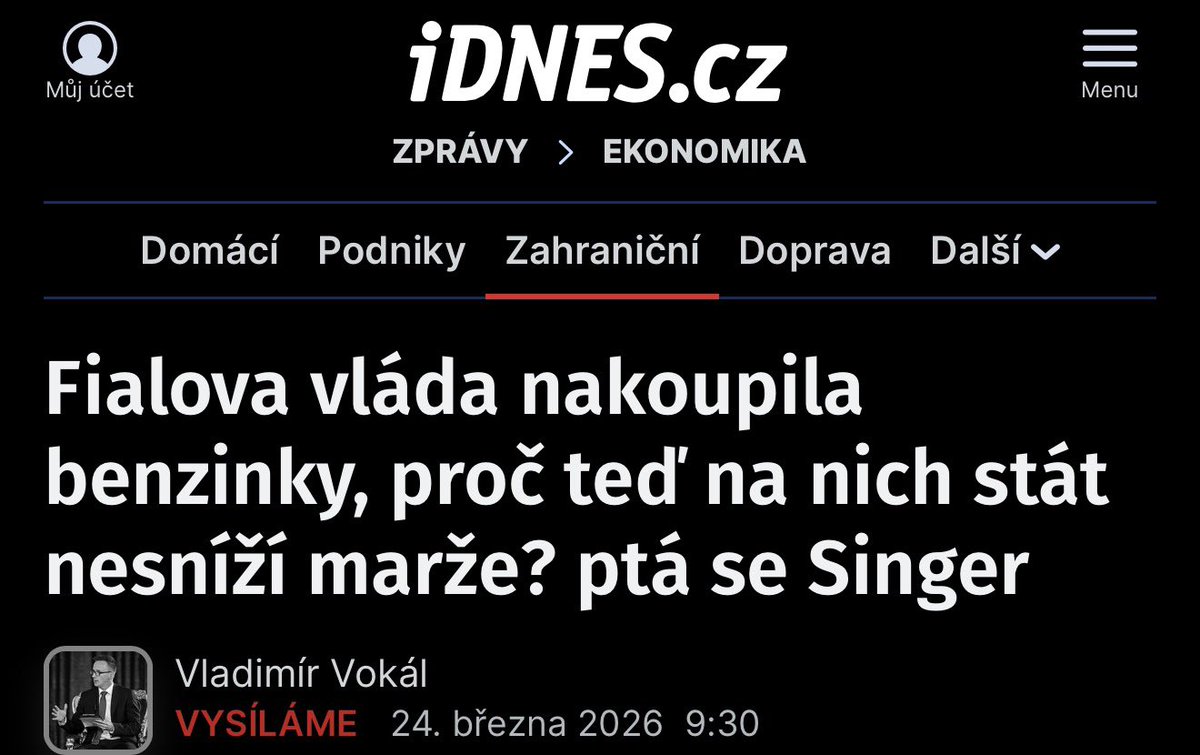 Petr Fiala tweet media