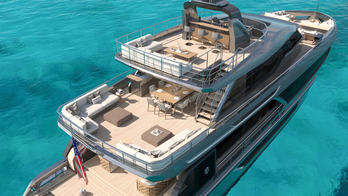 sytreports's tweet photo. ⛴️ Ocean Alexander unveils 30P and 40P models to complete Puro Series

@OAyachts has unveiled the new 31.58-metre 30P and 40.27-metre 40P yacht models, both completing the Puro Series, alongside the previously introduced 35P.

📌Learn more: https://t.co/RzEd43guul #OceanAlexanderPuro