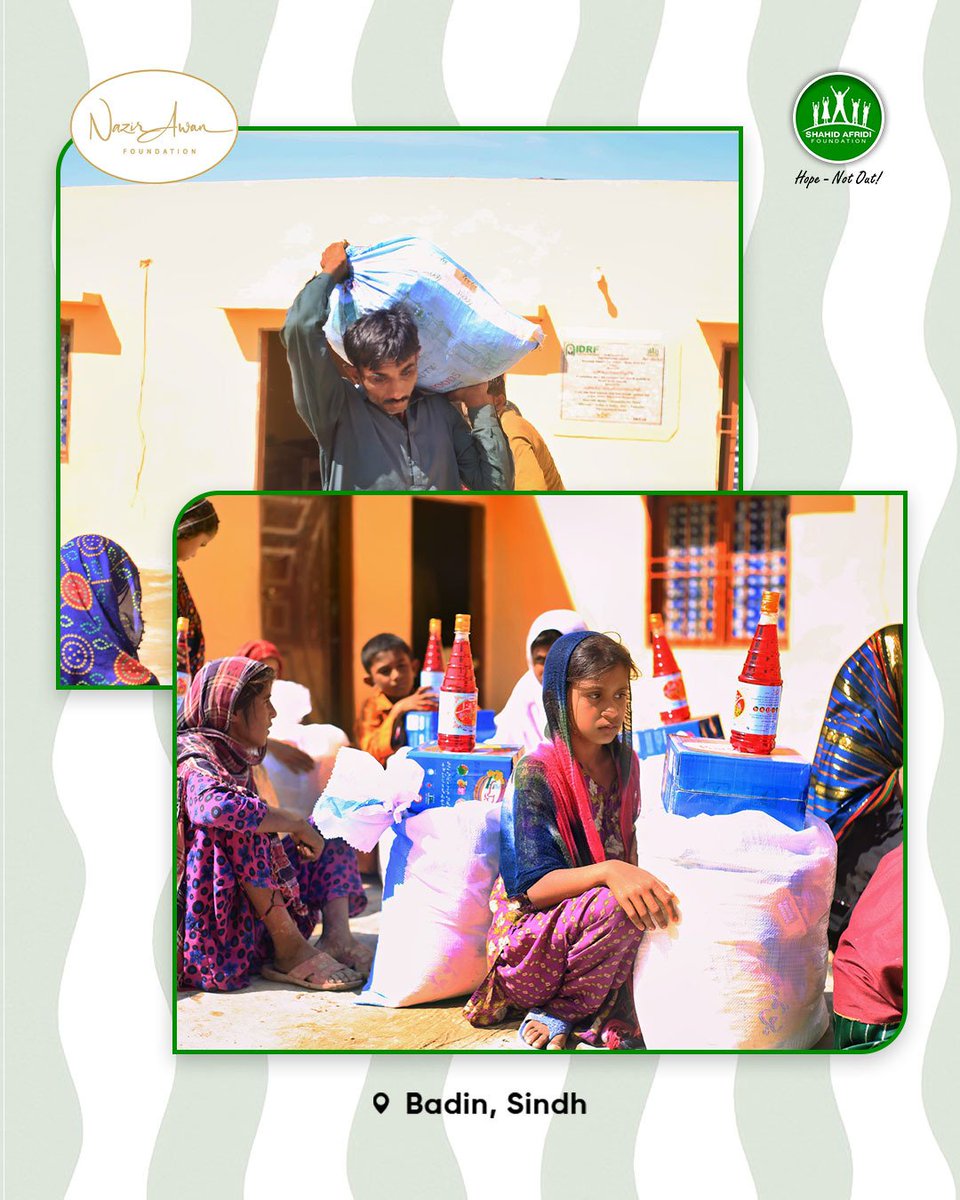 Shahid Afridi Foundation tweet media