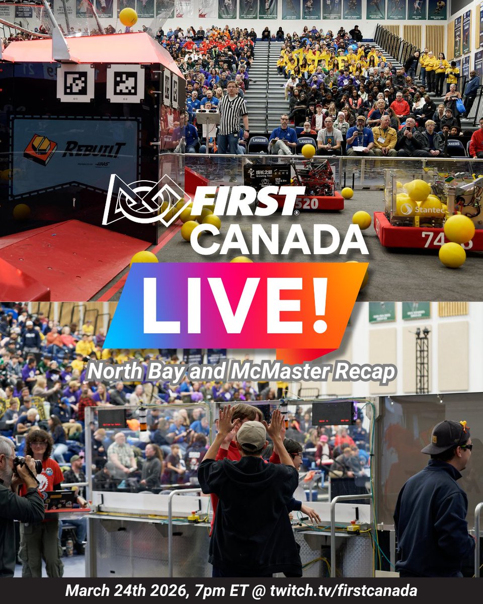 FIRST Robotics Canada tweet media