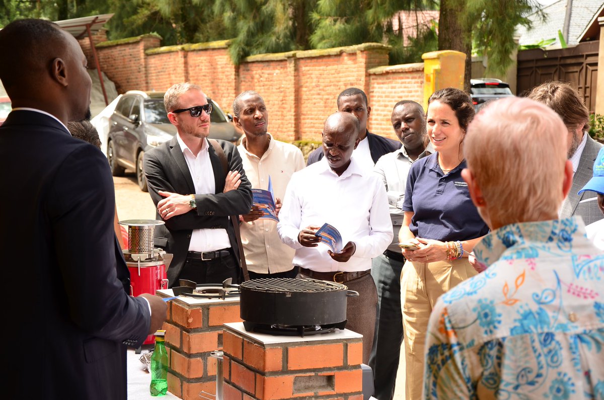 RubavuDistrict's tweet photo. The delegation’s visit to Biomassters showcased how innovation in clean cooking energy is making a difference. Producing eco-friendly pellets that meet quality standards, not only protecting the environment but also contributing to economic growth, and creating green jobs. https://t.co/fTJLjP0LIj