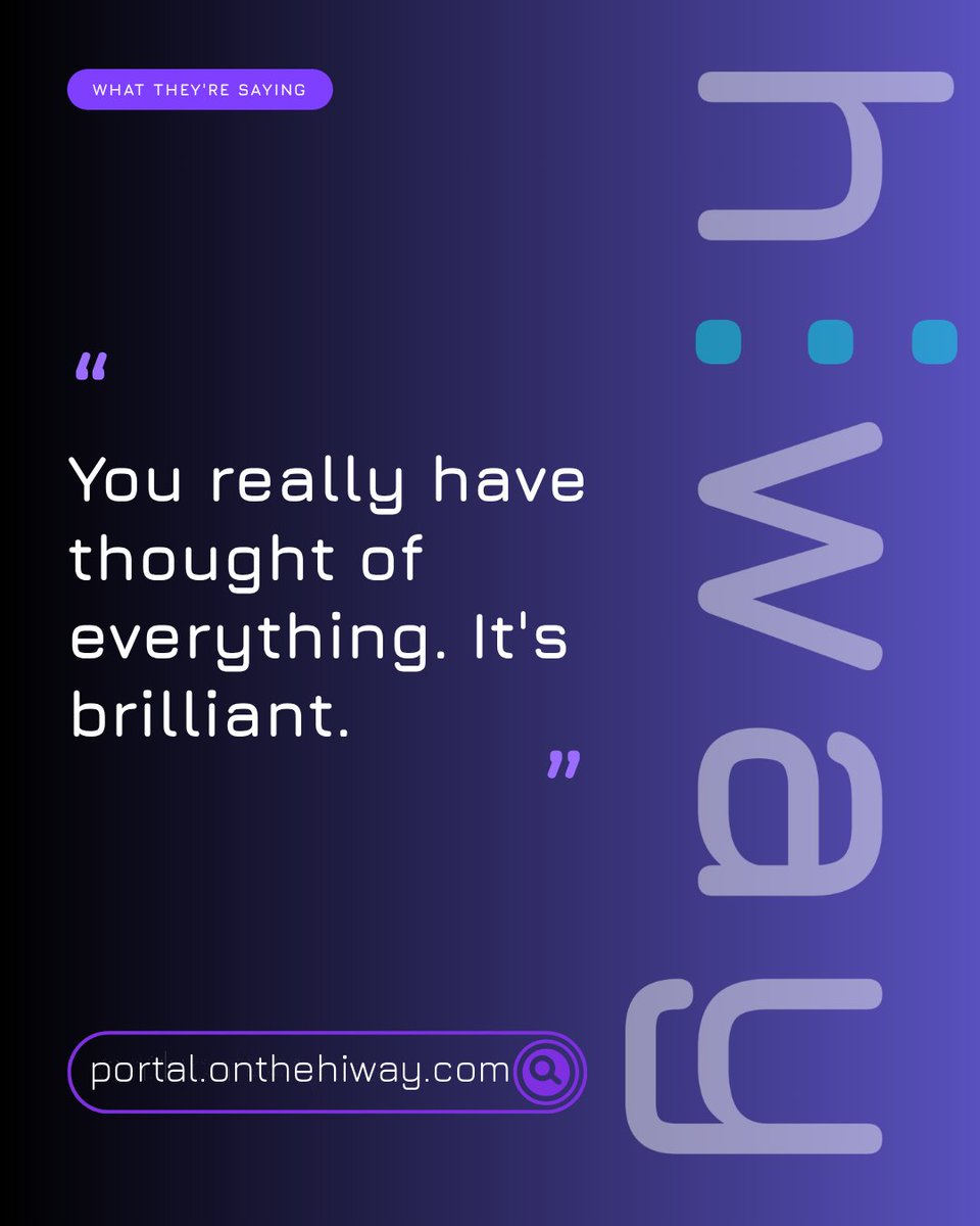 Hiway tweet media