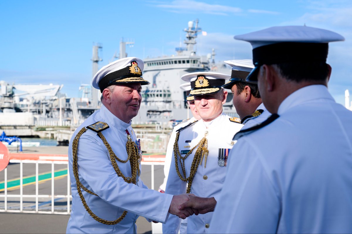 Vice Admiral Paul Beattie CBE tweet media