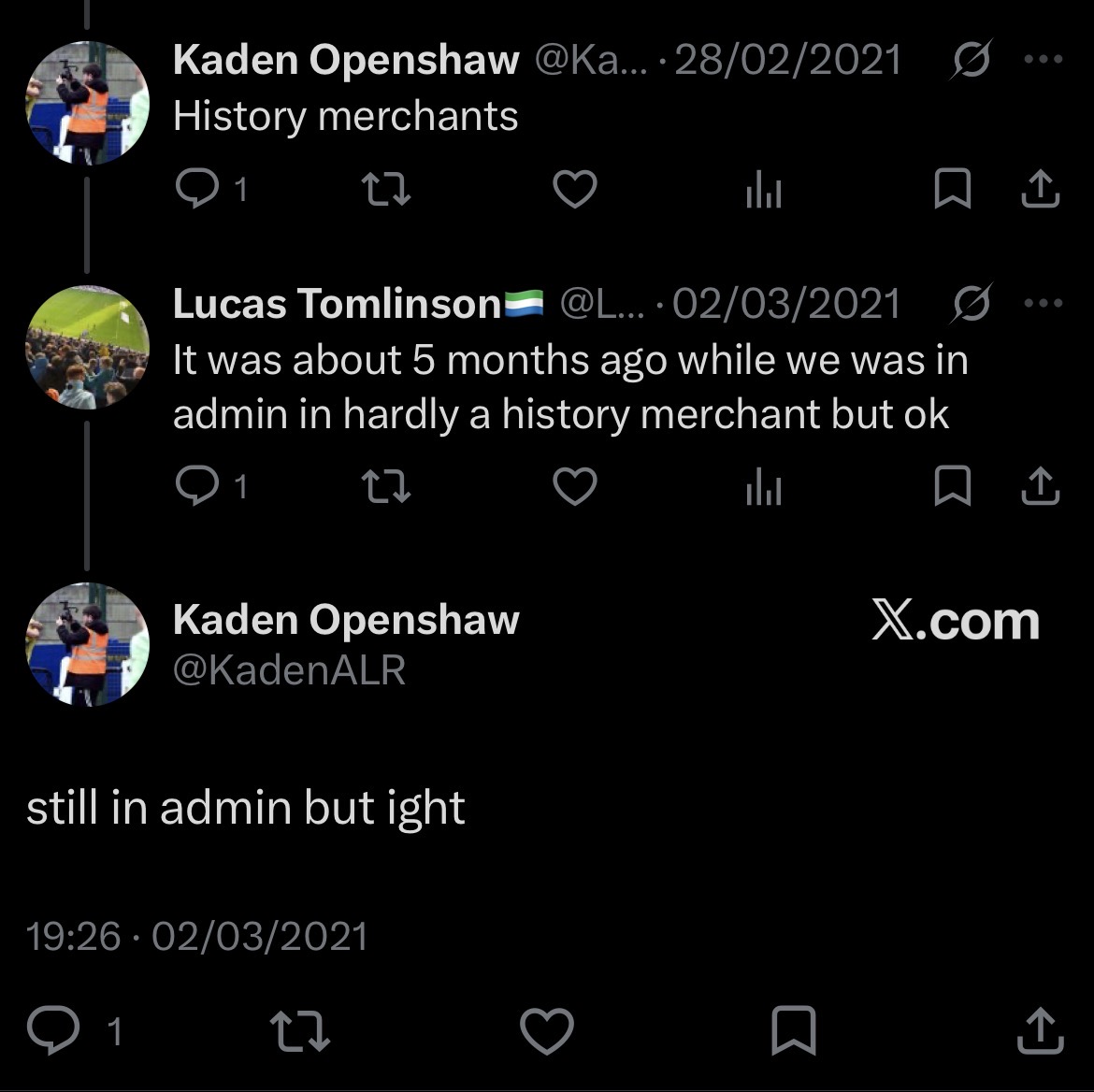 Argumentative Tic Jnr tweet media