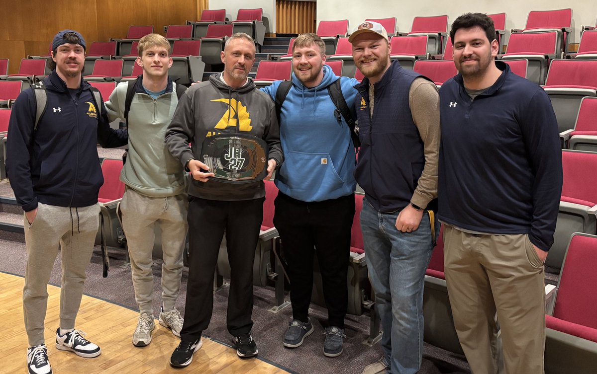 Allegheny Football tweet media