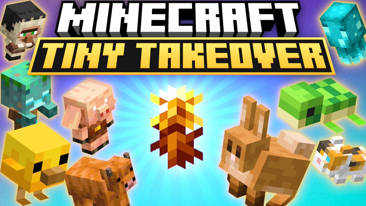 Aurelien_Sama's tweet photo. Minecraft - Tiny Takeover : Résumé FR ! https://t.co/usZchL9cPr https://t.co/VUWBGcH1cF