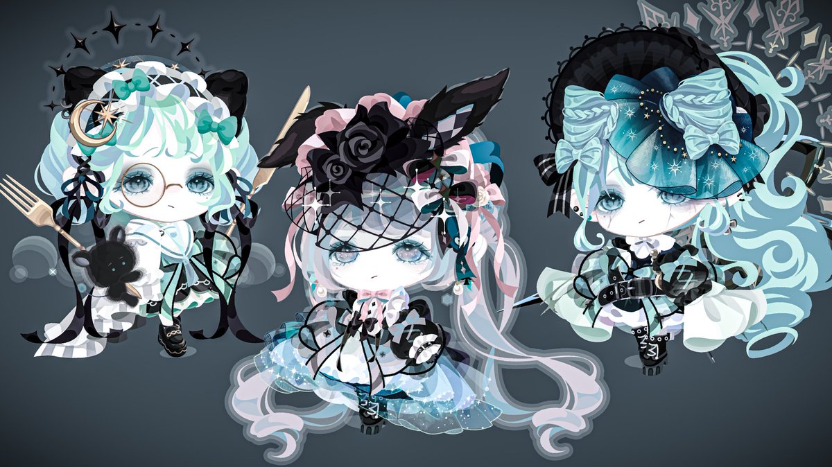 ドールへと変える女王アイ🩵🖤