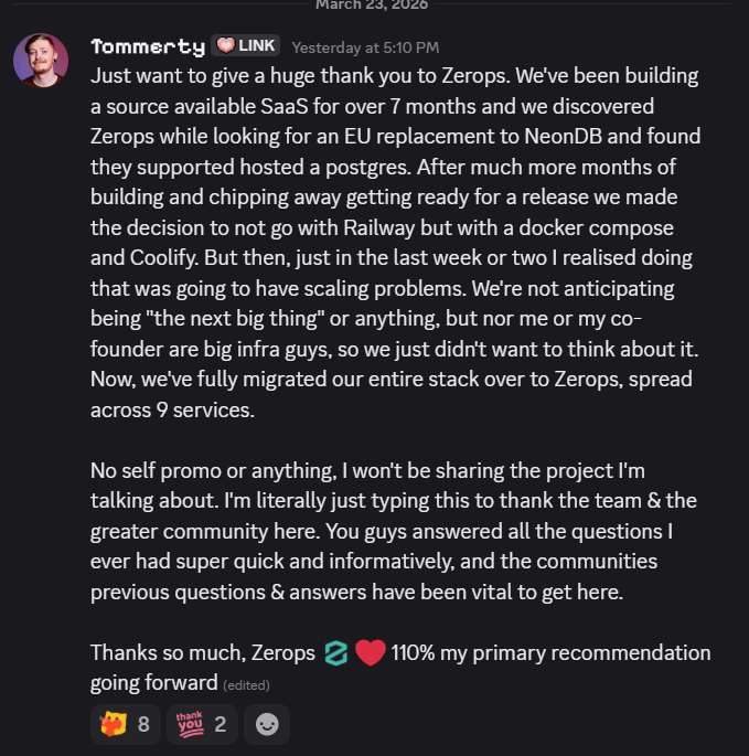 zeropsio's tweet photo. Thanks @tommerty for your kind words 💚 https://t.co/APhq893Qvz
