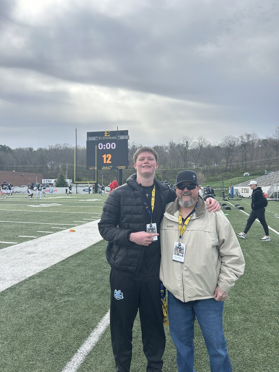 ETSU spring practice today. 

<a href="/WillHumphrey52/">Will Humphrey</a>