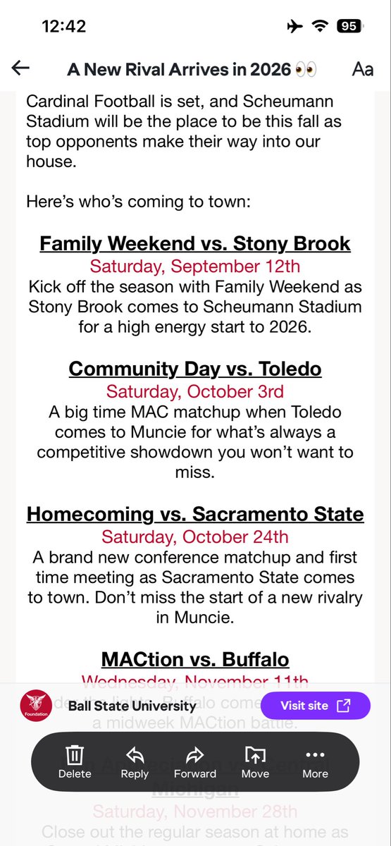 Sidelines - Ball State🐦 tweet media