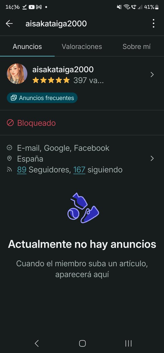 Shedow_Edgyhog's tweet image. ¿Bloquea @Vinted_ES cuentas con casi 400 valoraciones positivas de forma automática y deja ventas y compras activas en el limbo? 🧵 Abro hilo sobre la absoluta INDEFENSIÓN de los usuarios ante los algoritmos de esta plataforma. #Vinted #Consumo #VintedNoResponde