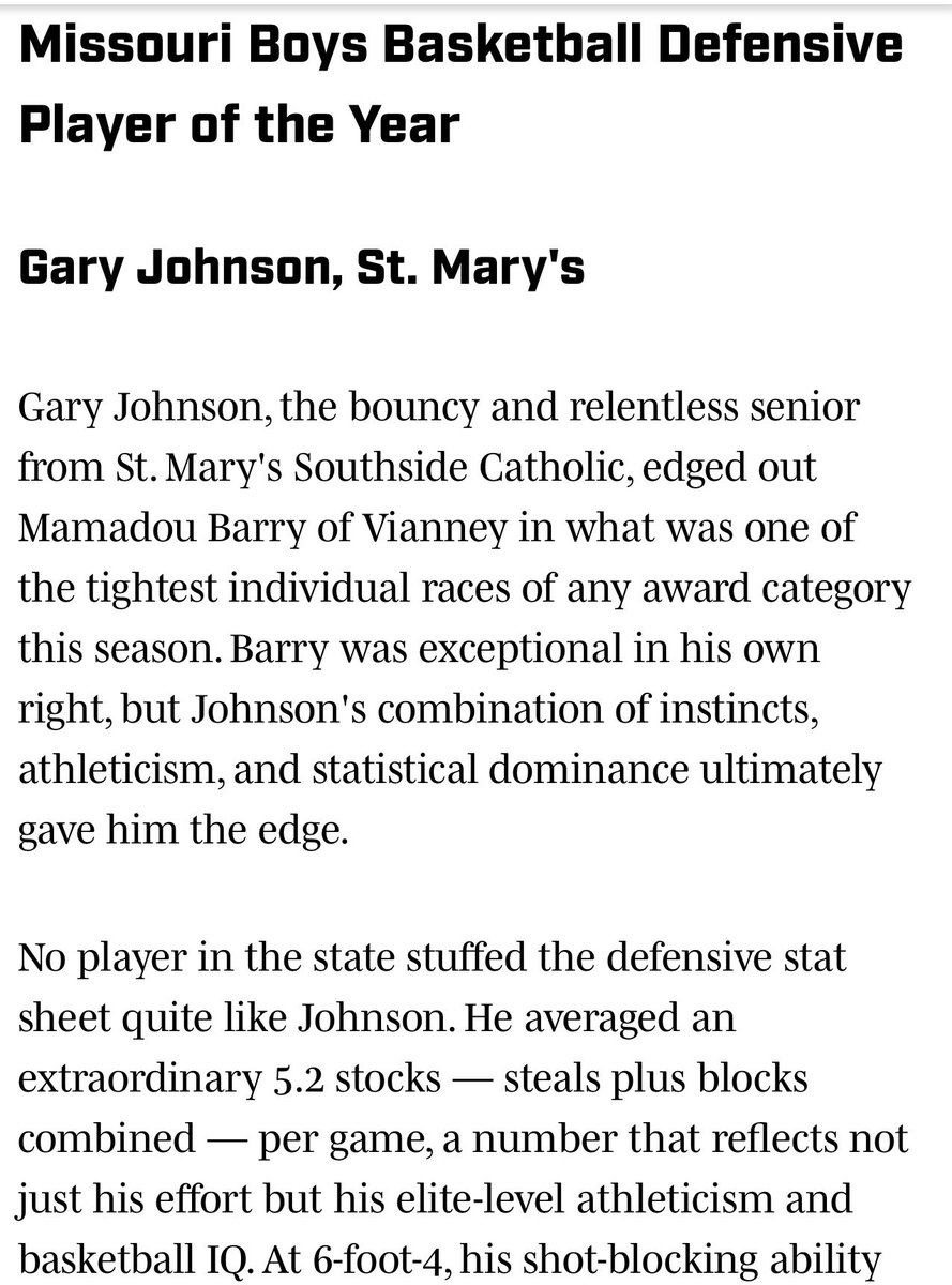 CoachBT_Turner's tweet photo. S/O to Sports Illustrated for naming @Garrryyy_ Missouri’s Defensive Player of the Year! Huge Accomplishment‼️

#SouthSide x #Dragons 
🟢⚪️ https://t.co/DgDNSsgNbp
