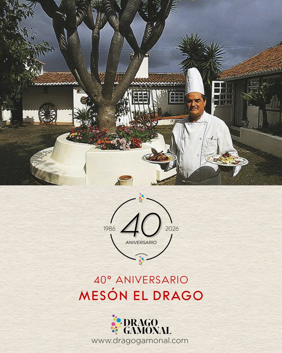 CELEBRAMOS NUESTRO 40.º ANIVERSARIO

En 1986 Carlos Gamonal Jiménez abrió el Mesón El Drago en Tegueste, y al poco tiempo su buen hacer lo elevó a ser el primer cocinero canario en obtener una estrella Michelín.

#MesónElDrago40ºAniversario #DragoGamonal #MesónelDrago