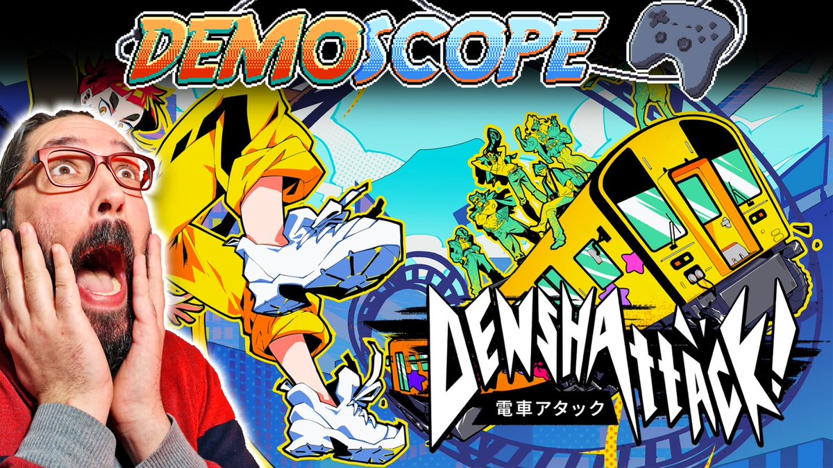 DrPix3lz's tweet photo. Nouveau #Demoscope sur #denshattack un jeu tout droit sorti de la #dreamcast !!
Pure jeu arcade qui va vous faire saigner des yeux et des doigts !🩸🩸😭
Vous pensez avoir des réflexes assez affutés ?
Alors cliquez vite sur le lien juste en dessous 🚟😅😂
https://t.co/ajjUxs4pHn https://t.co/V2FjzcIDrm