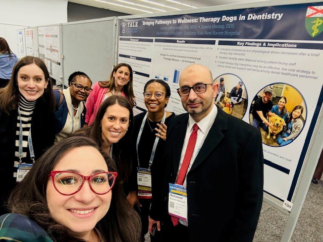 EastmanDental's tweet image. Familiar faces at the 2026 American Dental Education Association (ADEA) Conference in Montreal, Canada! HRSA-EIOH Dental Faculty Development Fellows met with Drs. Rasubala, McLaren, and Wong, and shared their progress through poster presentations. #Education #LifelongLearning