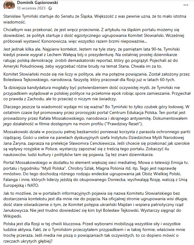 Dominik Gąsiorowski tweet media