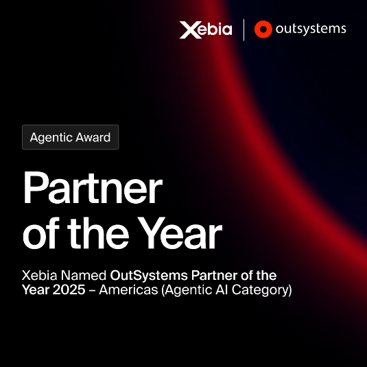 Xebia_Global's tweet image. Xebia has been named OutSystems Partner of the Year 2025 – Americas in the Agentic AI category. 🏆

Highest number of Agentic AI learners in the ecosystem. This one belongs to our people.
Thank you OutSystems. 🙌

#Xebia #OutSystems #AgenticAI #PartnerOfTheYear #AI