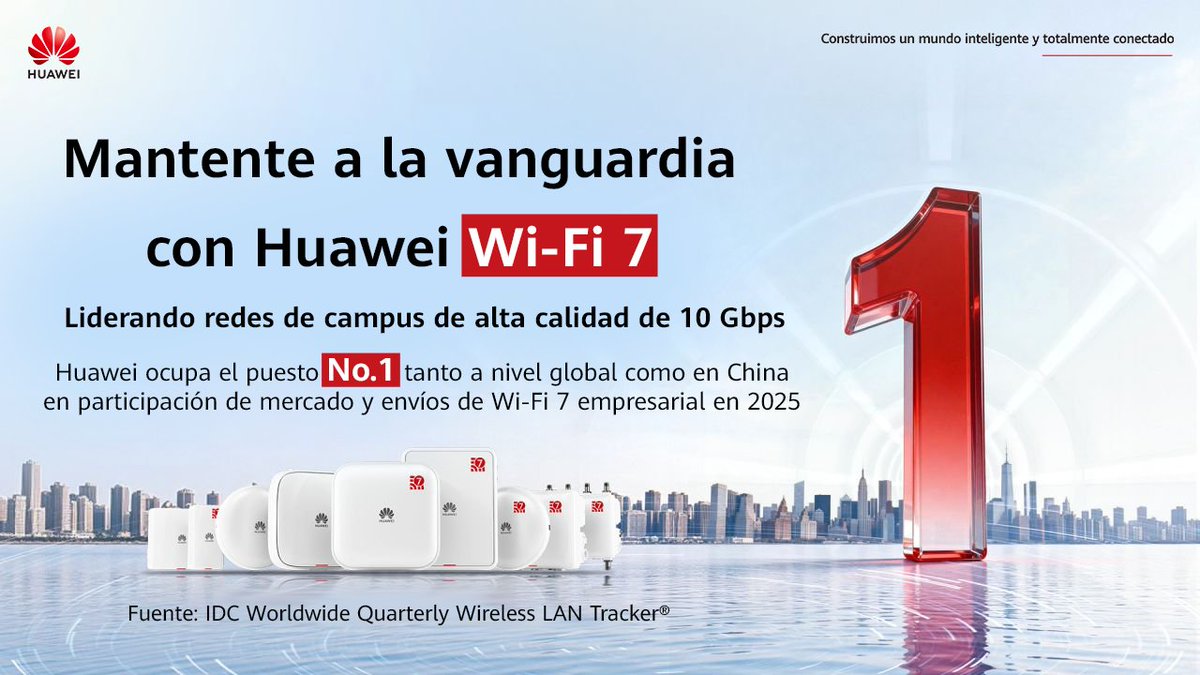Huawei Enterprise Latinoamérica tweet media