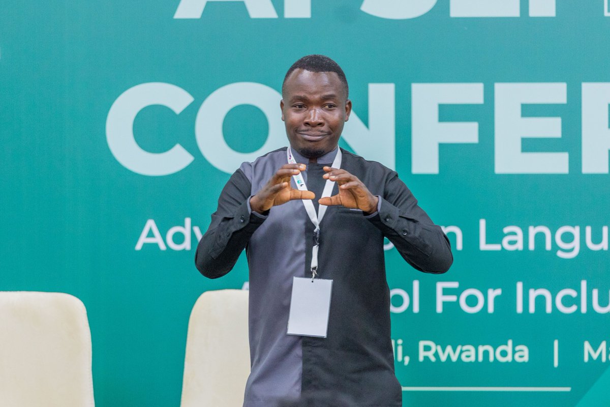 rnudeaf's tweet photo. Day 2 of #AFSLI2026 is underway!

Continuing meaningful conversations on advancing Sign Language interpretation as a tool for inclusivity in Africa.

@AllanMutabazi @nerickus2009 @NUDOR_Rw @ncpdrwanda @uphls @rnuslinfo @WASLI_tweets @AFSLI54 https://t.co/Zmrg4547WS