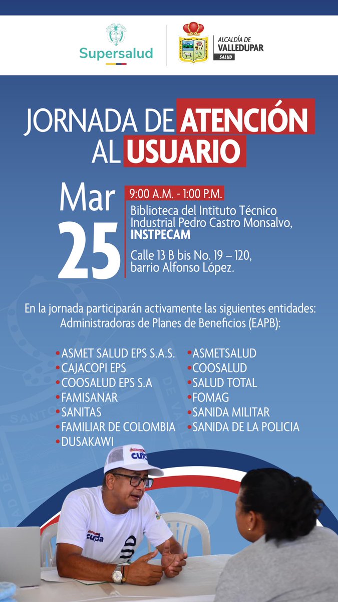 Secretaría Local de Salud de Valledupar tweet media