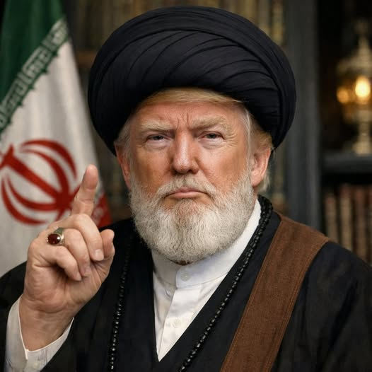 BlobRai3's tweet image. "ME, MYSELF &amp;amp; I... (CHIUNQUE IO SIA)"?!?"
Trump afferma che lo Stretto di Hormuz potrebbe essere controllato congiuntamente da 'me e dall’Ayatollah. Chiunque sia l’Ayatollah'". (Republicans against Trump. X, 23 marzo).
Alle 20 su Rai3 lampi di #blob...