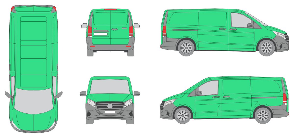 fostercoburn's tweet image. 🚗 New Vehicle Template 🚙 The vehicle drawing for Mercedes Benz Vito Tourer 2024 Long Rear Swing Doors has been added to our collection. #vehicletemplates #vehiclewraps #wrap #wrapping #design #drawing vehicle-templates-unleashed.com/vehicle_templa…