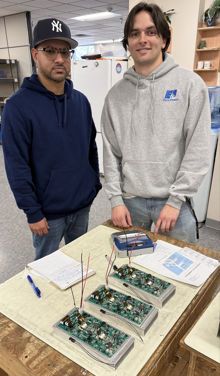 EandILTD's tweet photo. Behind the build 🔧 Our engineers are prepping the new Forte-50AB — rugged, reliable 50W modules designed to power your commercial systems with confidence. https://t.co/QGzW4WK2sA