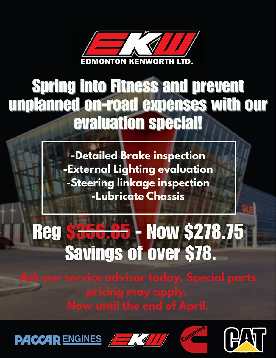 EdmKenworth's tweet photo. Come to EKW to find out about our newest service promotion. https://t.co/isjbJ9xcMb