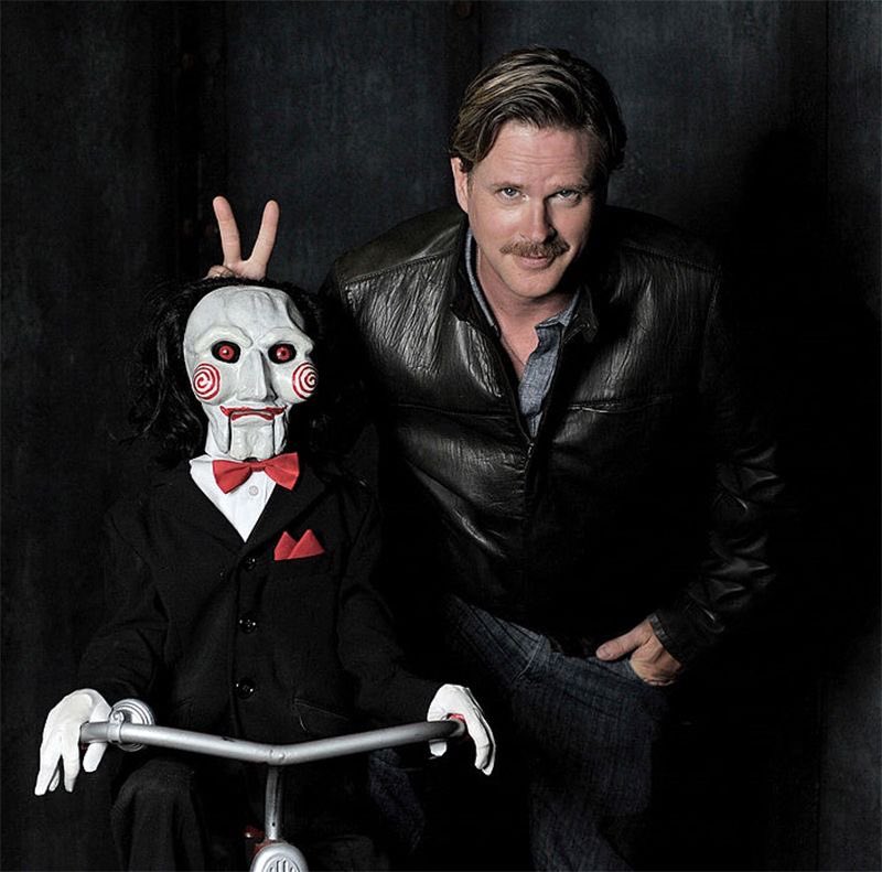 Billy the Puppet and Cary Elwes