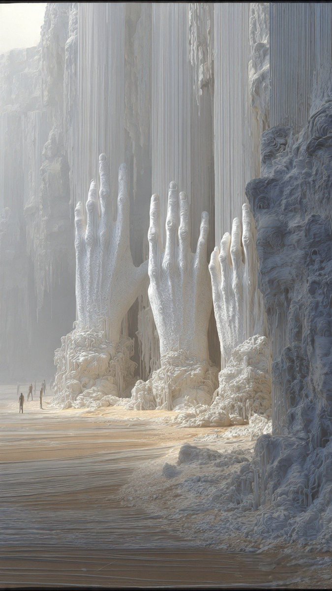 We walk through a world made of forgotten prayers.