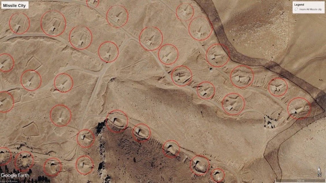 These are missile launch sites near Khorramabad, one of the poorest cities in Iran. These Islamists took over the country and used it as a piggy bank for their apocalyptic ideology. And the leftists in the West support this too!