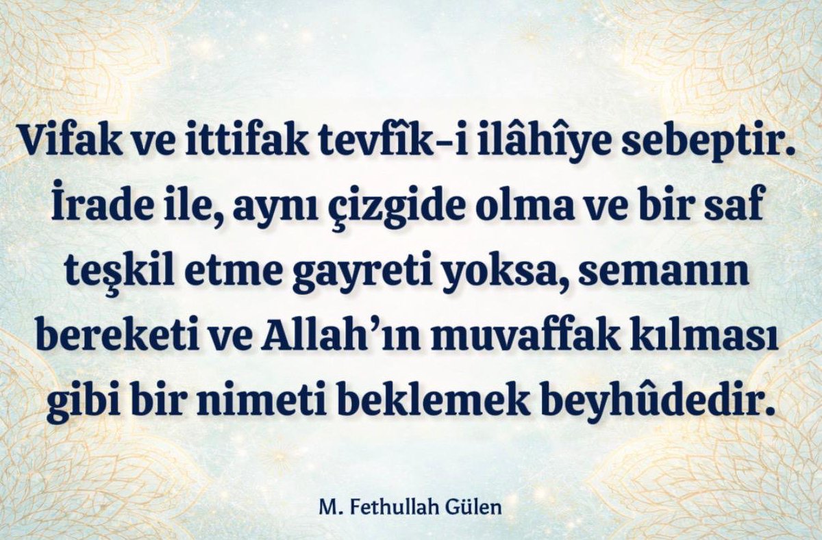 Fethullah Gülen tweet media