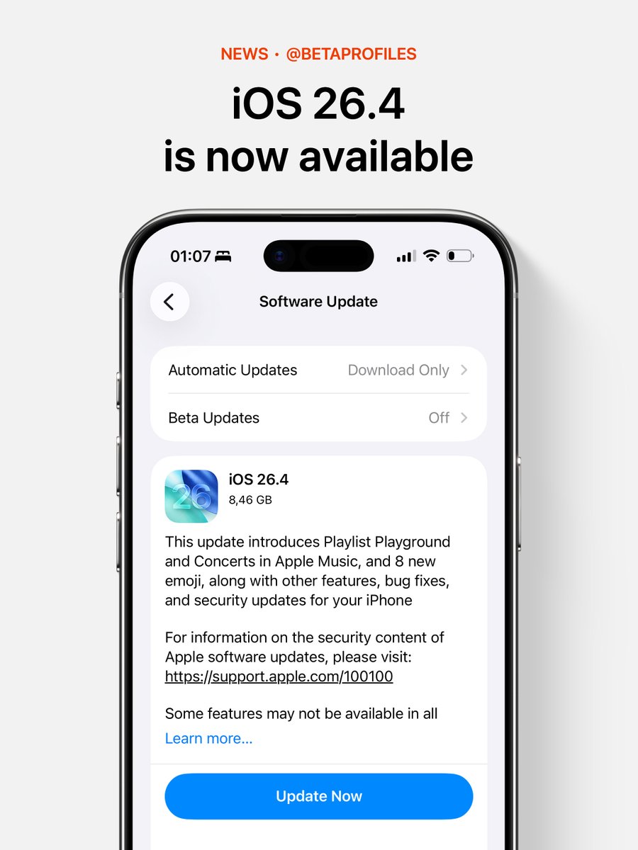 Beta Profiles tweet media