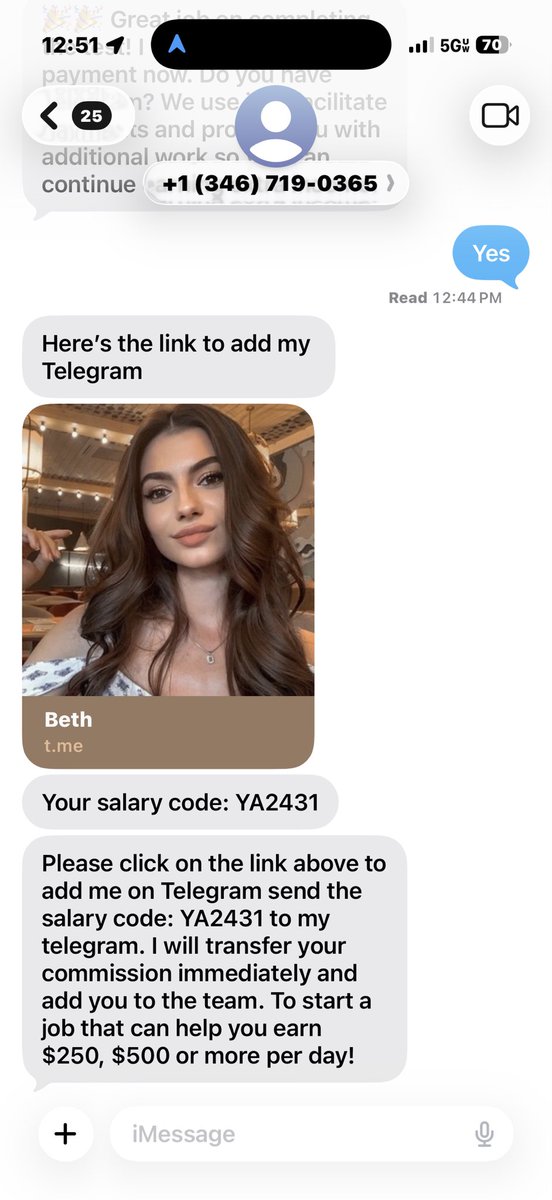 truthx1000's tweet photo. @RepShreve @repshreve here is a screenshot of one of the recent scams going around https://t.co/7693HyzHLV