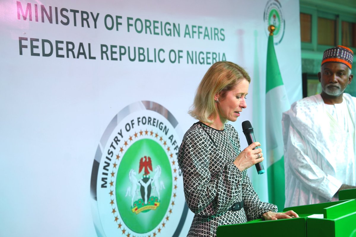 YusufTuggar's tweet photo. At the Nigeria–EU Ministerial Meeting @NigeriaMFA, I engaged with @kajakallas, VP @EU_Commission and High Representative of the European Union for Foreign Affairs and Security Policy @eu_eeas, to advance a more results-driven partnership anchored on sustainable development and security.

Discussions focused on strengthening cooperation in counter-terrorism, maritime security, and stabilisation efforts across the Sahel, while also advancing collaboration on migration, digital innovation, and economic growth. I highlighted Nigeria’s leadership in regional security initiatives, including the Regional Partnership for Democracy, and called for deeper EU engagement through technical support and investment.

We also reviewed progress under the EU’s Global Gateway Strategy, mobilising significant investments across clean energy, digital infrastructure, agriculture, transport, and human development, alongside opportunities in critical minerals, fintech, and industrial value chains.

Nigeria emphasised the need for balanced climate and trade frameworks, expanded market access, and practical mobility pathways that support skills, innovation, and shared prosperity.

Nigeria remains committed to a forward-looking and mutually beneficial partnership with the European Union; one that delivers tangible outcomes for our citizens and strengthens regional and global stability.