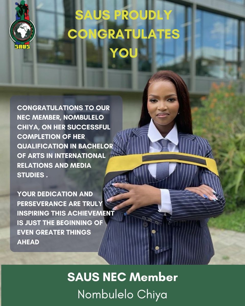 South African Union of Students tweet media