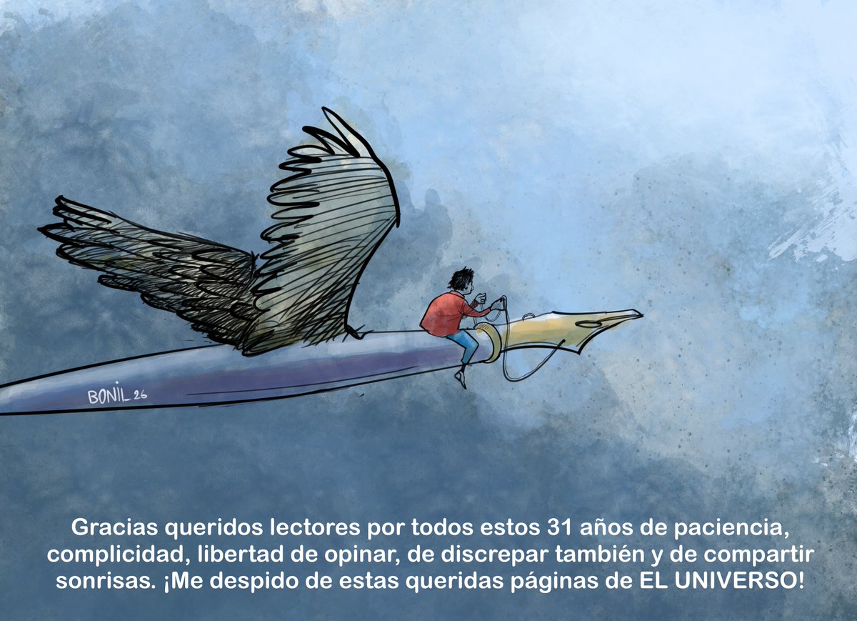 NOTA EDITORIAL: Después de más de tres décadas trazando con agudeza la realidad desde nuestras páginas, hoy despedimos a Bonil, no por una ausencia impuesta, sino por una decisión suya y libre. Su talento queda como parte imborrable de la historia de este Diario. Buena suerte en