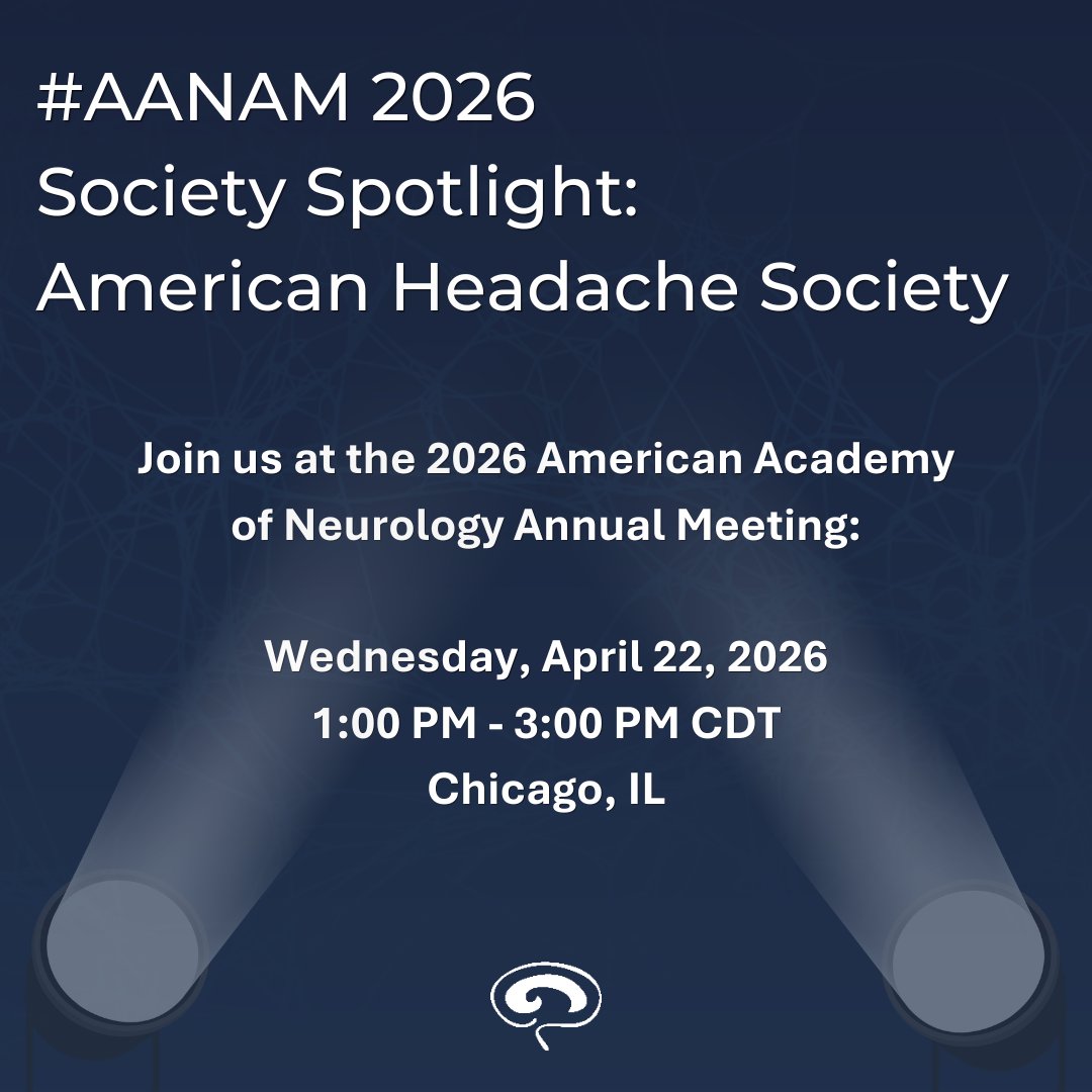 American Headache Society tweet media