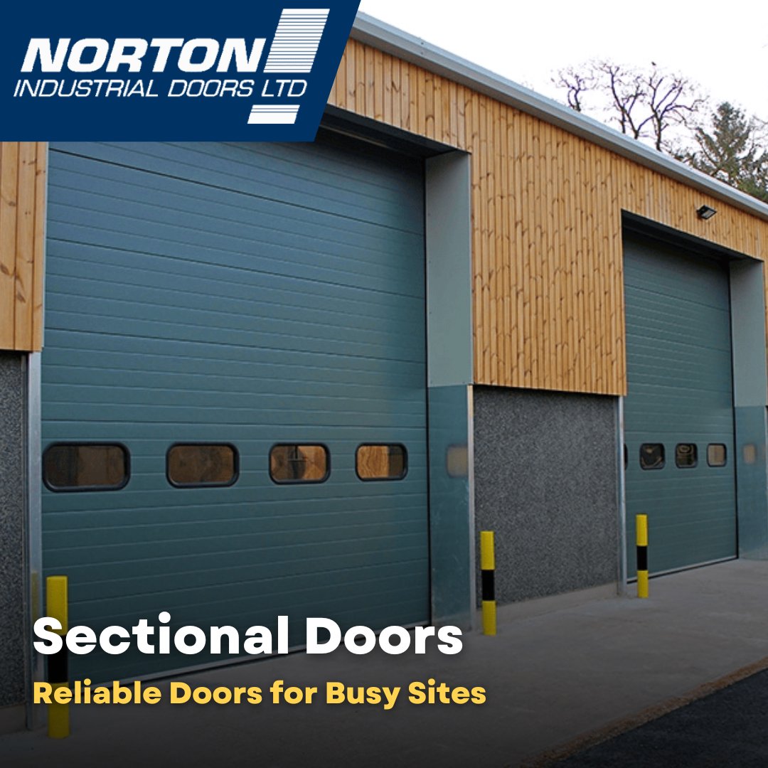 NortonDoors's tweet photo. 🚪 Sectional Doors - Performance &amp; Security

A reliable option for commercial and industrial use, with smooth operation and a clean finish.

Looking to upgrade your doors? Get in touch.

📞 0121 327 7775
🌐 https://t.co/YH6ftY2XM4

#SectionalDoors #IndustrialDoors #Birmingham https://t.co/iRvemnQPDE