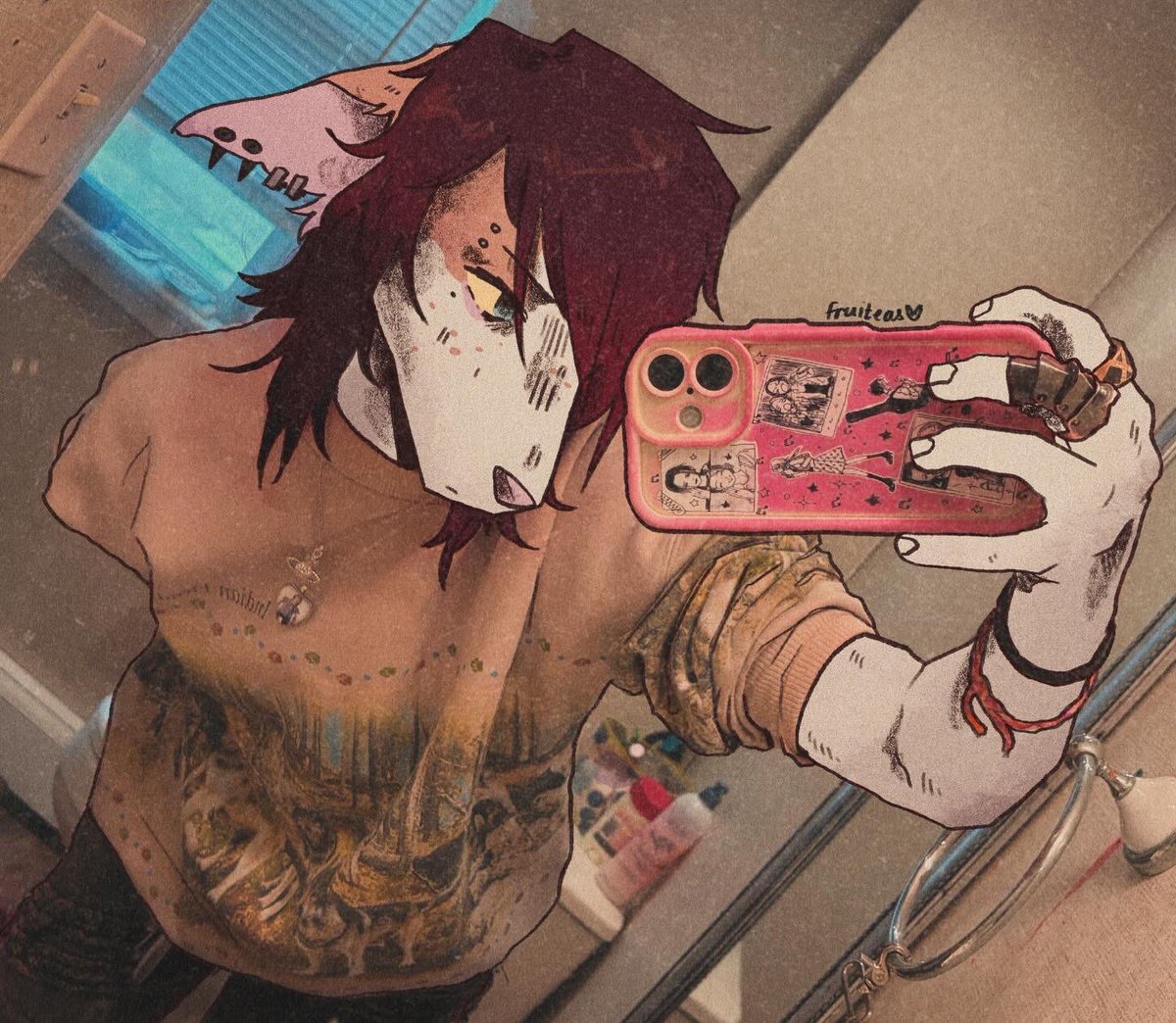 fruiteas :3 🩷🤍🧡 tweet media