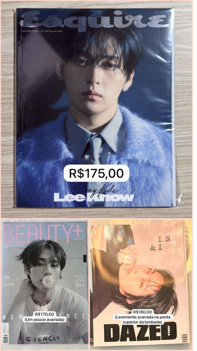 ★ Ceg Nacional Misto Skz ★
★ Valor + fretes + taxa de embalagem 
❌Sensitive Buyer, pode conter avarias, não entre em ceg se for sensível!❌
☆ Pagamento 10/04 se fechar!
★ Desistência apenas com repasse de vaga após pagamento!
☆ Aceito cartão com taxa!