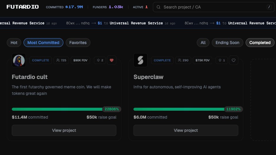 A week later and no successful raises. 

New projects have to watch this video first.