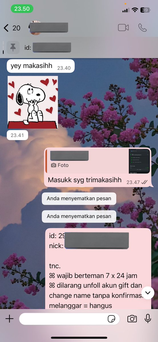 𐙚𝐂𝐡𝐞𝐥𝐥 || vilog dm ml, gift skin mlbb tweet media