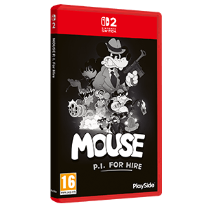 IsGameKeyCard's tweet photo. 🟢 Mouse: P.I. For Hire will be distributed as a Game Cartridge in EUR. #Switch2 #PlaySide #GameKeyCard https://t.co/JpNpQcNW0r