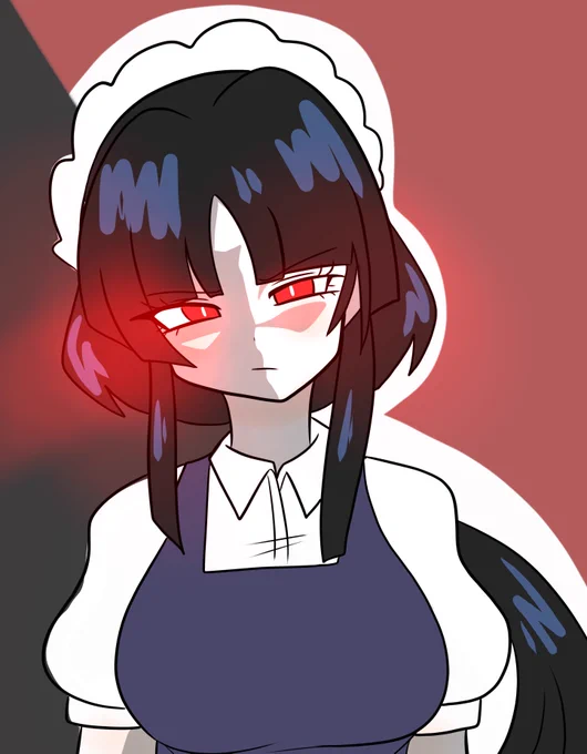 目を練習中