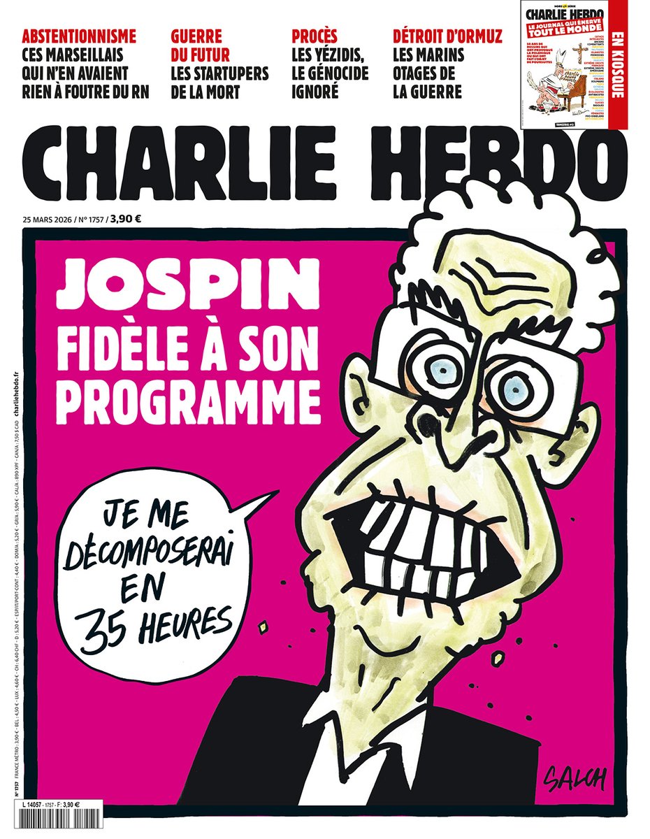 Charlie Hebdo tweet media