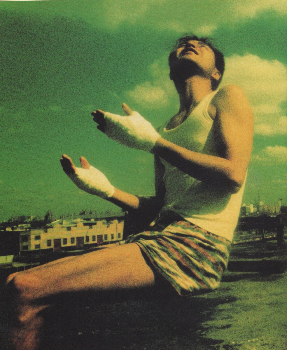 objectfetishist's tweet photo. BTS photos of Wong Kar Wai’s “Happy Together,” Scanned from cinematographer Christopher Doyle’s photographic diary “Don’t Try For Me Argentina,” 1997. https://t.co/RGqUt3fCjD